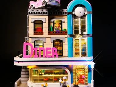 LEGO Downtown Diner 10260 Light Kit