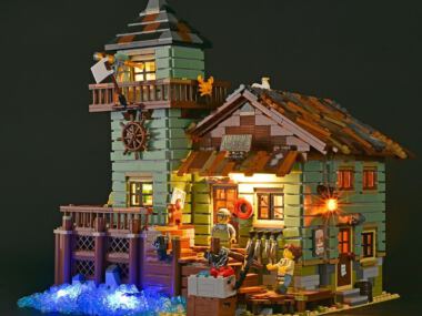 Lego Verlichting Kit Voor 21310  Visser Cabine Vissen Winkel Bouwstenen