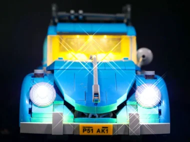 Volkswagen Kever Model Bouwsteen Verlichting Set Compatibel Met 10252 21003