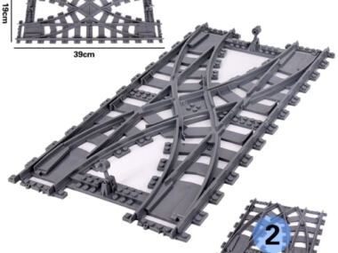 7996 Trein, Rails RC kruising (met wissels)