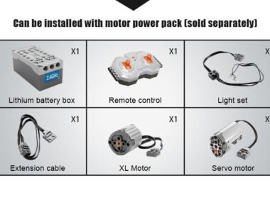 Motor Set voor de Mustanged Hoonicorn 3168 stuks