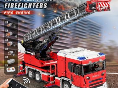 Mould King17022 Rc Gemotoriseerde Fire Rescue