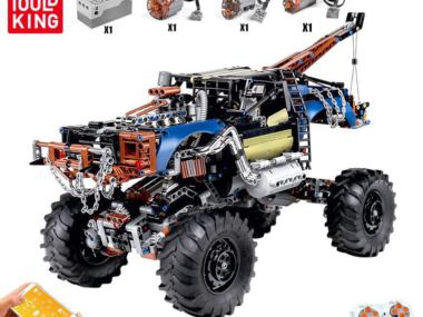 Mould King 18006 APP Gemotoriseerde RC Rebel Sleepwagen ( 1507 stuks )