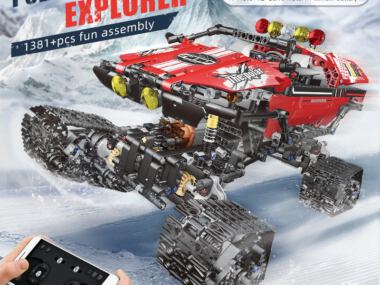 MOULD KING 18010 De App & Rc Gemotoriseerde Exploer Polar