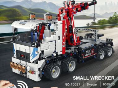 Mould King 15027 Technische Auto Speelgoed De App & Rc Gemotoriseerde Verwijderen Obstakels Truck