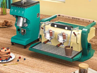 Espressomachine Venetië DECOOL 16802 +16803 Combi deal.