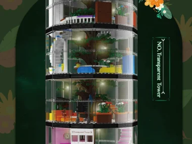 Mould King 16013 De MOC-145879 Transparante Toren