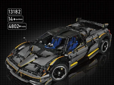 Mould King 13182 De MOC-142670 Met Paginanied Huayra Sportraceauto Model