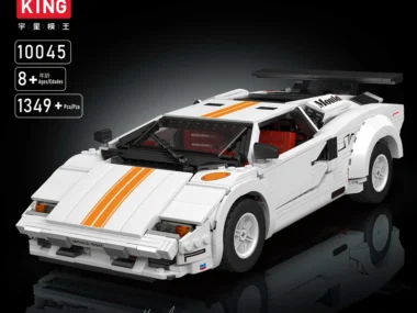 Mould King 10045 De MOC-82416 Countach Sportraceauto Model