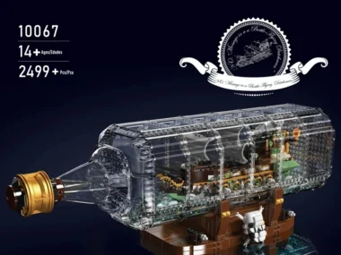 Mould King 10067 Moc 2499 Stuks Schip In Een Fles Piratenschip Zeilboot