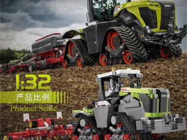 CaDA C65012 Claas Xerion 5000 Trac TS bouwset 1336 stuks