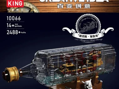 Mould king 10066 De Queen Anne Revenge Drifter.