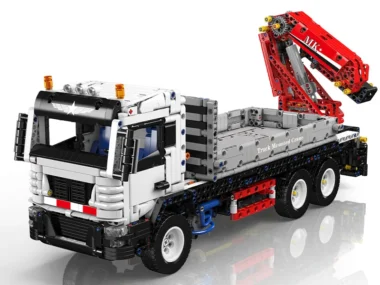 Mould King 17063 Bouwset voor vrachtwagenkraan | 2.530 stuks
