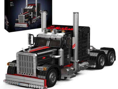 Mould King 10037 – Amerikaanse Vrachtwagen – Bouwpakket – Gemotoriseerd – Realistisch Model