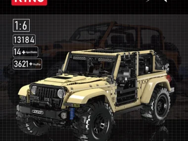 Mould King 13184 Rubicon Terreinwagen