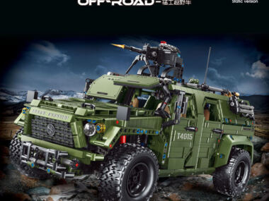 TGL T4015 T522 – RC Off-Road SUV / Militaire Hummer Bouwset (3175 onderdelen)