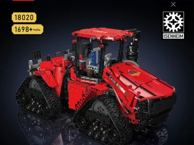 Mould King 18020 Technische MOC-35270 App & Rc Pneumatische Crawler Tractor Bouwsteen Set Kids Kerstcadeau