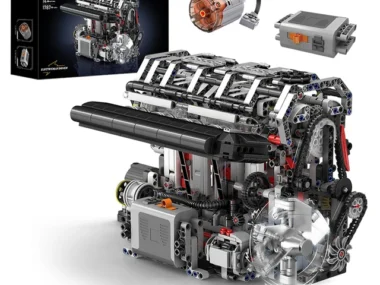 Mould King - 10087 - Technic L4 formule 1 motor 1787 Parts