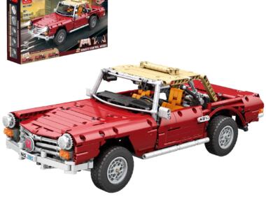 Reobrix REO11005 Technik vintage 280SL , set voor tieners en volwassenen (1578 stuks),