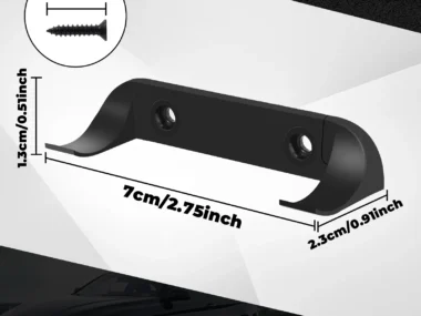 Laag profiel verzamelbare auto display wandhouder | Compatibel met Lego automodellen | Display auto's per wiel aan de muur