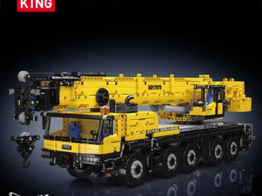 Mould King 17073 – Mobiele Kraan – LTM 1110 – Bouwpakket – Gemotoriseerd