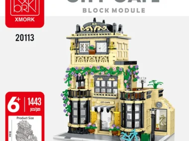 Mork 20113 Creator Expert City Cafe Block Module Met Verlichting