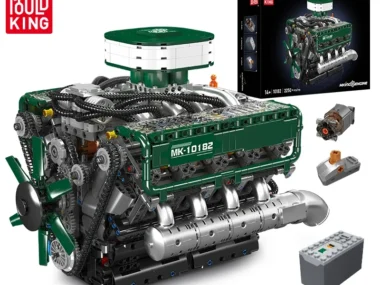 Mould King 10182 Technik V8-Motor – 2.250 Onderdelen | High-Tech Dubbele Turbo