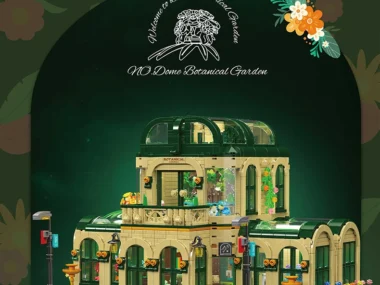 Mould King - 16057 - Botanische Tuin Bouwset - 3383 Stukjes