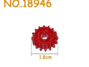 6100930 - 18946 - Technic, Tandwiel 16 tanden met koppeling aan beide zijden