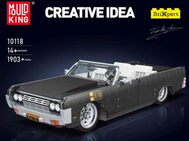 Mouldking 10118 - Lincoln Continental - Amerika - Oldtimer - 1903 onderdelen -