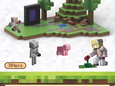 Magnetische Blokken 384 pcs Speelgoed - Bouwen - Voor Jongens Meisjes - Montessori - Sensorisch - Kubussen 3D