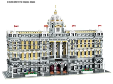 BAKA 33205 – Shanghai HSBC Bank | 10.423+ Onderdelen | MOC Bouwset