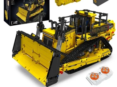 Mold King 15071/15084 Technische Vrachtwagen Bouwsteen Afstandsbediening D11 Bulldozer Model Assemblage Baksteen Speelgoed Kinderen Kerstcadeau