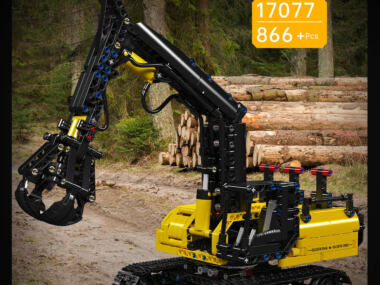 Mould King 17077 – Hydraulische Houtgrijper Bouwset – 2120 Onderdelen