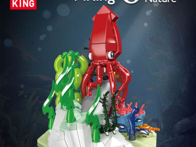 Mould King 10174 Creatieve Oceaan Diepzee Inktvis Bouwset | 416 Stuks