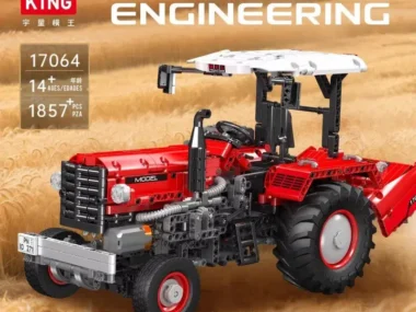 Mold King 17064 Afstandsbediening Landbouwtractor Bouwset | 1.857 Stuks