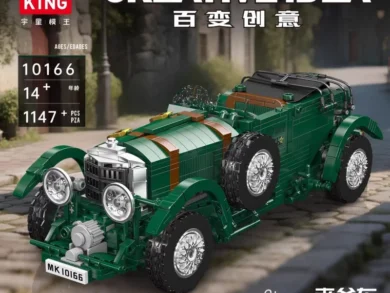 Mold King 2025 Nieuwe Klassieke Auto 10166 - Blower Vintage Auto