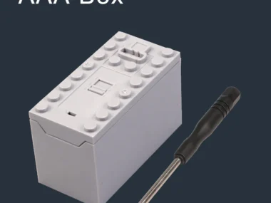 batterijbox voor technische bouwbloksets - alternatief voor Lego 88000: