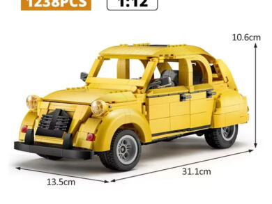 Cada Citroen 2CV - Klassieker, oldtimer, deujevaux - Cada C61026W - Compatible met de bekende merken