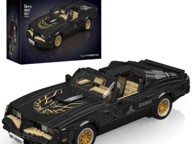 Mould King 10029 Technische sportwagen bouwsets, 1557+ stuks Firebird Muscle Car