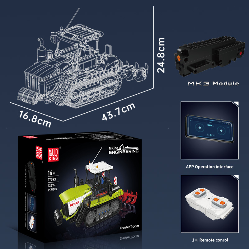 Mould King - 17093- Rupstrekker - Afbeelding 6