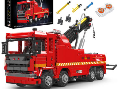 Mould King -19017  Luchtgedreven reddingsvoertuig