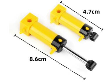 2793c01-M-000013 Mould King Gele pneumatische pomp met zwarte bovenkant