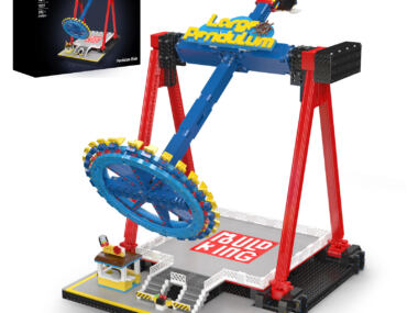 Mould King 11027 – Pendulum Ride Bouwset | 2192 Onderdelen | Kermis Attractie | Gemotoriseerd Pretparkmodel