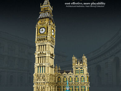 Reobrix -55012 - De Klokkentoren 13825 stuks