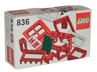 LEGO Doors and Windows Parts Pack 836