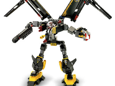 LEGO Iron Condor 8105 100% compleet geen handleidingen (geen doos). stickers zijn nieuw